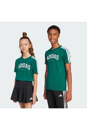 تیشرت اسپرت سبز بچه گانه رگولار adidas - کد 904101564