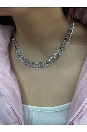گردنبند استیل ( فولاد ) زنانه استیل ضد زنگ seher aksesuar - کد 902748252
