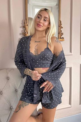 ست لباس راحتی رنگی زنانه ساده Pijamaevi - کد 902730439