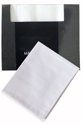 دستمال جیبی سفید زنانه پارچه ای Elif Mira - کد 902749842