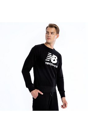 سوئیشرت مشکی مردانه چاپی New Balance - کد 318734363