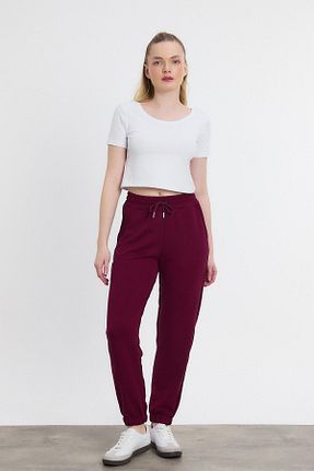شلوار کرمگن زرشکی زنانه Comfort Rays - کد 893315481
