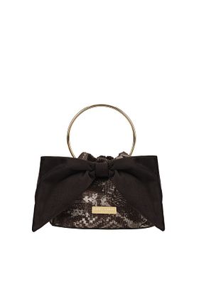 کیف دوشی مشکی زنانه چرم مصنوعی Laura Ashley - کد 772164031