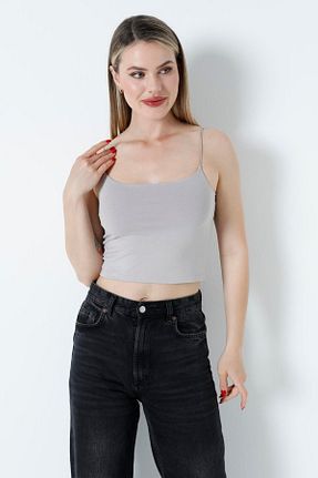 بلوز سفید زنانه بند دار CALİENTE - کد 902793366