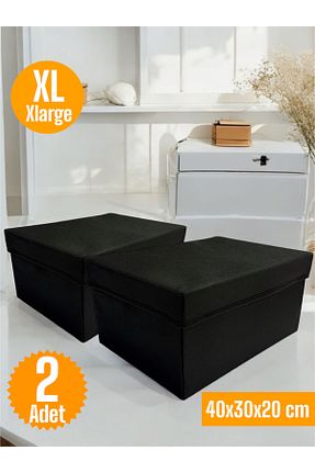 جعبه نگداری مشکی پارچه Balkan Room - کد 902802115