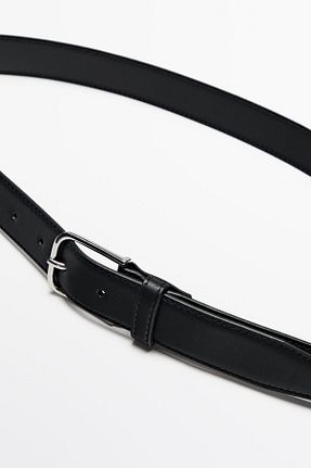 کمربند مشکی مردانه Massimo Dutti - کد 902791120
