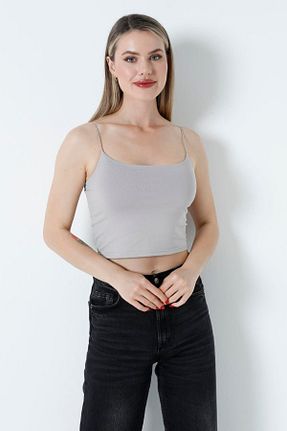 بلوز سفید زنانه بند دار CALİENTE - کد 902793366