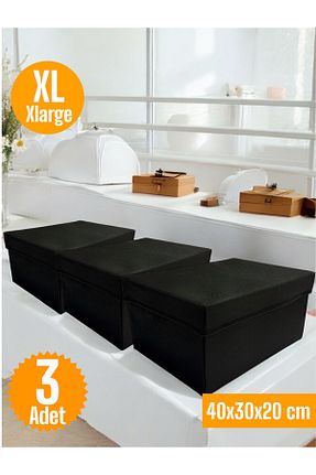 جعبه نگداری مشکی پارچه Balkan Room - کد 902803920