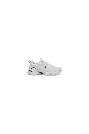 کفش پیاده روی سفید زنانه پارچه ای U.S. Polo Assn. - کد 902812296