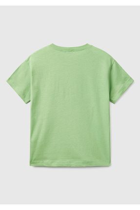 تیشرت سبز بچه گانه رگولار United Colors of Benetton - کد 902804721