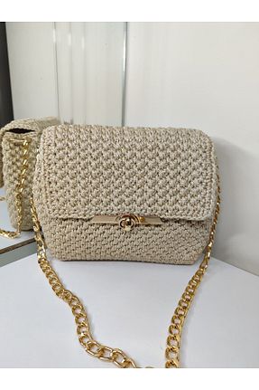 کیف دوشی بژ زنانه Altınergiyim - کد 902818802