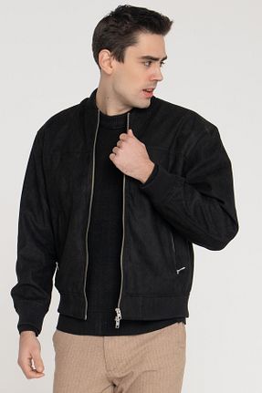 کاپشن مشکی مردانه رگولار Jack & Jones - کد 899360354