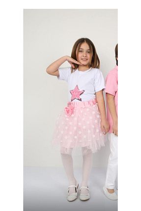 ست بالاتنه و پائین تنه رنگی بچه گانه بافتنی ümitteks iş ve okul kıyafetleri - کد 904079176