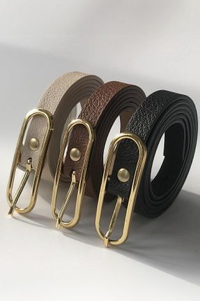 کمربند رنگی زنانه چرم مصنوعی shop - کد 902831380