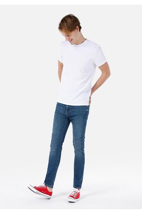 شلوار جین آبی مردانه پاچه تنگ Colin’s - کد 802074349