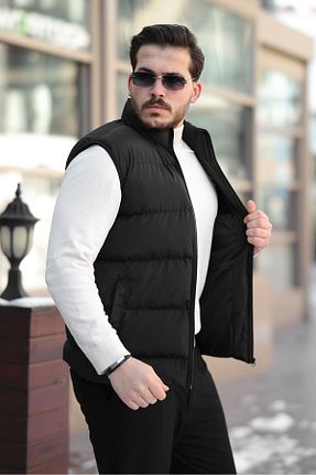 جلیقه مشکی مردانه رگولار Last fashion - کد 872541572