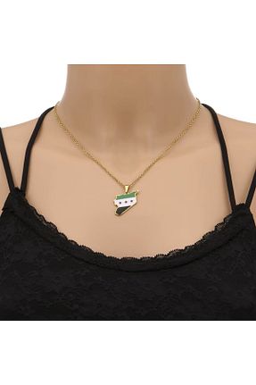 گردنبند جواهر زنانه فلزی Herşey Nota - کد 902864898