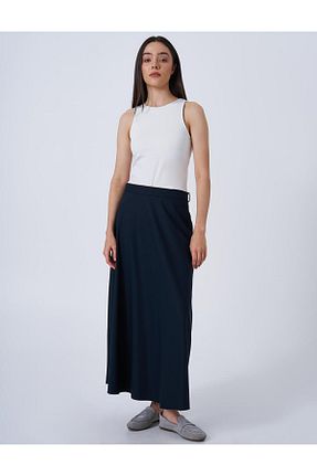 دامن حجاب سرمه ای زنانه رگولار Kayra - کد 902889121