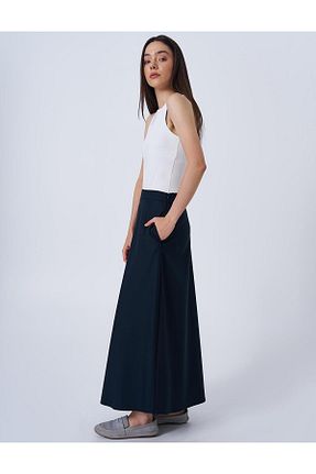 دامن حجاب سرمه ای زنانه رگولار Kayra - کد 902889121
