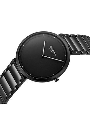 ساعت مچی مشکی مردانه 36-40 میلی متر Obaku Denmark - کد 902892586