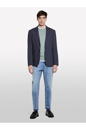 پلیور خاکی مردانه ساده Sisley - کد 902897957