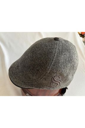 کلاه طوسی مردانه پشمی Soocap - کد 900797063