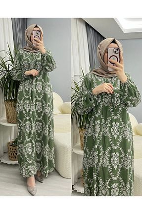 لباس سبز زنانه بافتنی suphan tekstil - کد 904102940