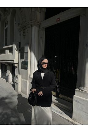 شال مشکی زنانه پلی استر ARMANDA - کد 885973701