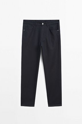 شلوار جین آبی مردانه پاچه لوله تفنگی Massimo Dutti - کد 902910062