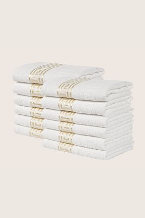 حوله آشپزخانه سفید پنبه OYALI HOME COLLECTION - کد 904100921