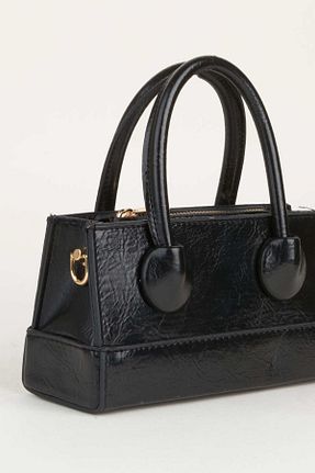 کیف دوشی مشکی زنانه چرم مصنوعی Vivaq - کد 902910589