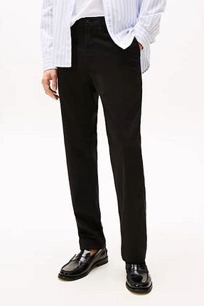 شلوار مشکی مردانه پنبه - الاستین Tommy Hilfiger - کد 902909374
