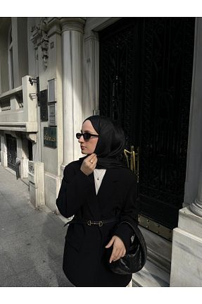 شال مشکی زنانه پلی استر ARMANDA - کد 885973701