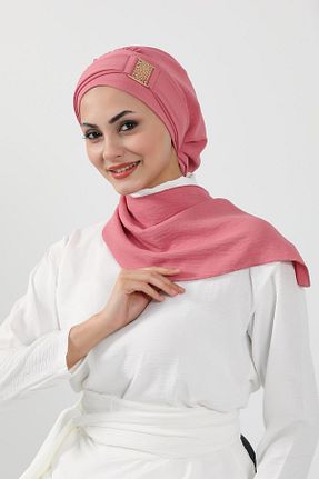شال صورتی زنانه Aisha