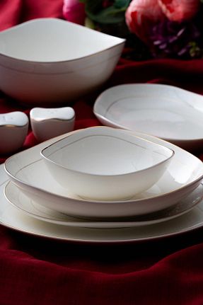 سرویس غذاخوری سفید 6 نفره ACAR - کد 902911069