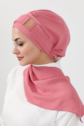 شال صورتی زنانه Aisha
