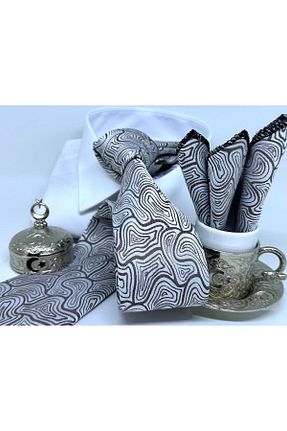 کراوات قهوه ای مردانه بافتنی B