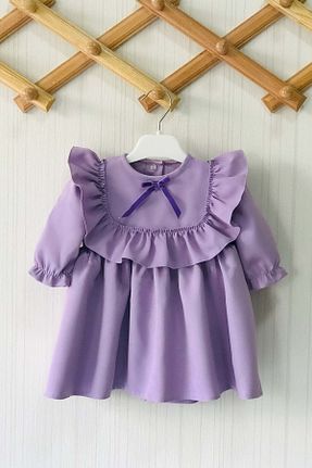 لباس بنفش بچه گانه بافتنی Bertuğ Bebek - کد 42660923