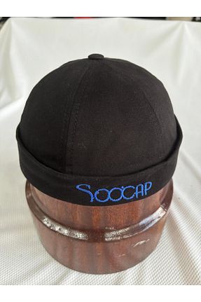 کلاه مشکی زنانه پنبه ای Soocap - کد 902934605