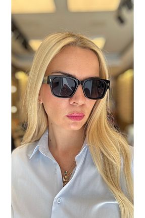 عینک آفتابی مشکی زنانه 50 BLACK - کد 902938909