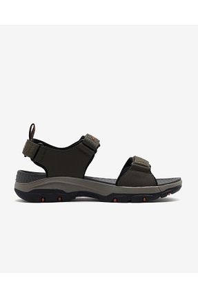 صندل سبز مردانه پاشنه تخت Skechers - کد 803383181