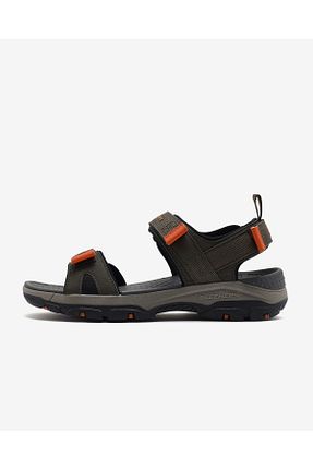 صندل سبز مردانه پاشنه تخت Skechers - کد 803383181