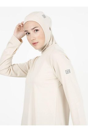 کلاه شنای حجاب بژ زنانه FD SPORTS - کد 822957584