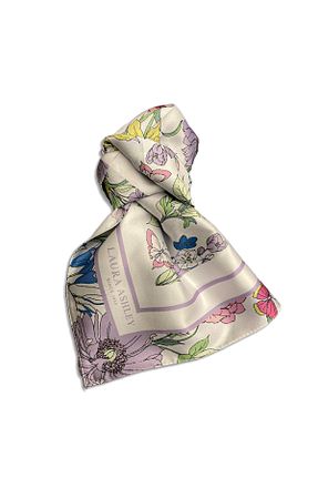 دستمال گردن بژ زنانه Laura Ashley - کد 902955013