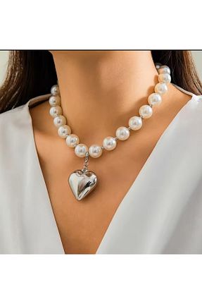 گردنبند جواهر زنانه مروارید İPAR AKSESUAR - کد 902951044