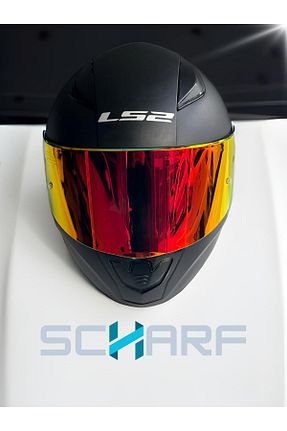 کلاه ایمنی موتور سواری نارنجی Kapalı Kasklar scharf - کد 902957958