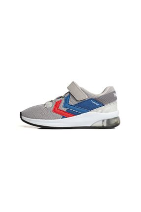 کفش اسنیکر طوسی بچه گانه بند دار hummel - کد 268591285