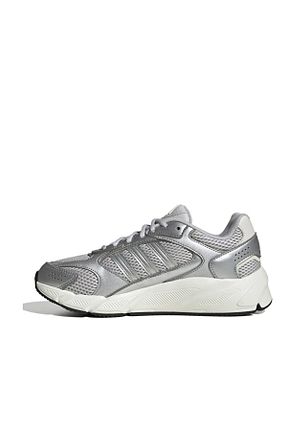 کفش اسنیکر طوسی زنانه بند دار adidas - کد 899149527