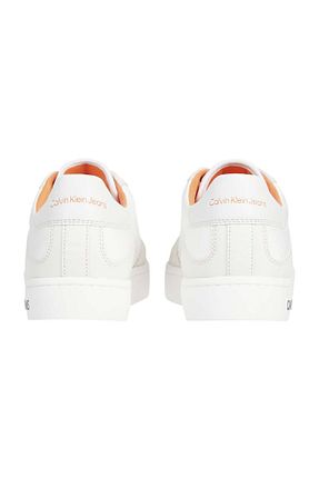 کفش اسنیکر سفید مردانه بند دار Calvin Klein - کد 673842618