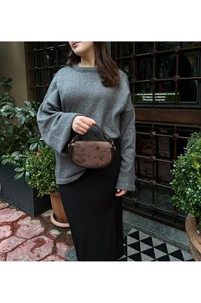 کیف دوشی سرمه ای زنانه جیر NUEVO COLLECTİON - کد 891763684